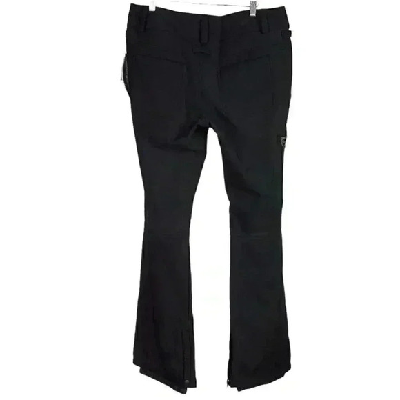 DC Viva 10K Womens XL Softshell Snowboard Pants Black Fleece Lined NEW - Picture 7 of 12